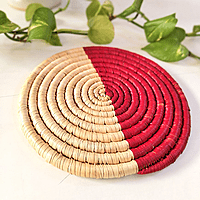 Half Double Color Moonj Trivet Half Double Color Moonj Trivet