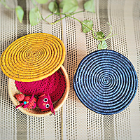 Moonj Lidded Basket