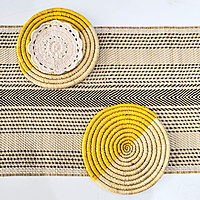 Half Double Color Moonj Trivet Half Double Color Moonj Trivet