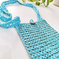 Zardozi Crochet Mobile Bags Zardozi Crochet Mobile Bags