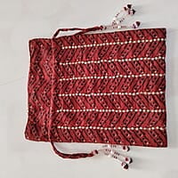 Zardozi Block Printed Potli Bag