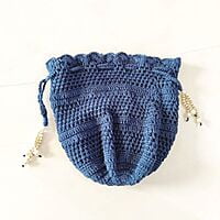 Zardozi Crochet Potli Bags Zardozi Crochet Potli Bags