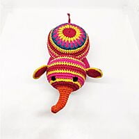Crochet Striped Elephant Crochet Striped Elephant