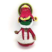 Crochet Kathakali Miniature Doll
