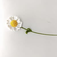Crochet White Daisy (Bunch of 6)