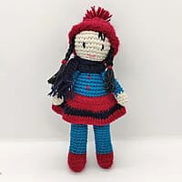 Crochet Winter Small Doll