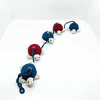 Handmade Crochet Turtle Hanging