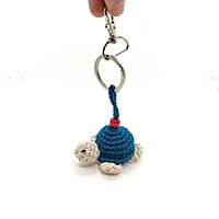 Crochet Turtle Key Chain