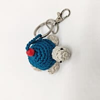 Crochet Turtle Key Chain