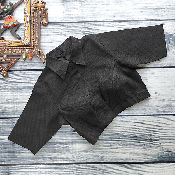 Shirt Blouse Black Readymade