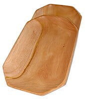 Wooden Natural tray for serving food, tea, coffee and toast || Home and Kitchen || 9 inches * 6 inches