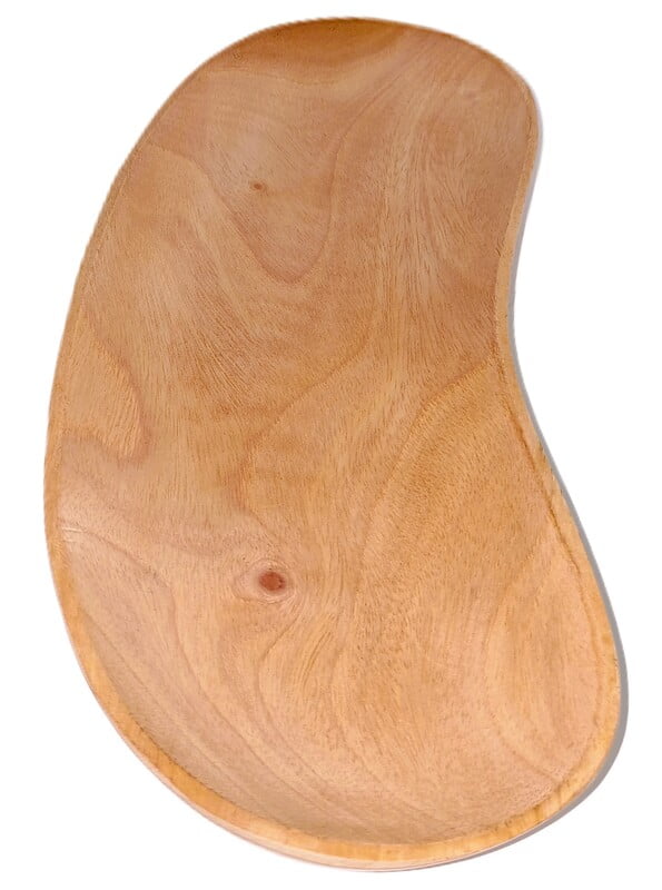 Wooden Natural  tray for serving snacks, breakfast, tea, coffee and toast || Home and Kitchen || 10.5 inches * 4.5 inches