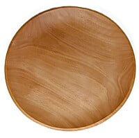 Wooden plate 10 inches round || food serving || Dinner plate for food || kitchen