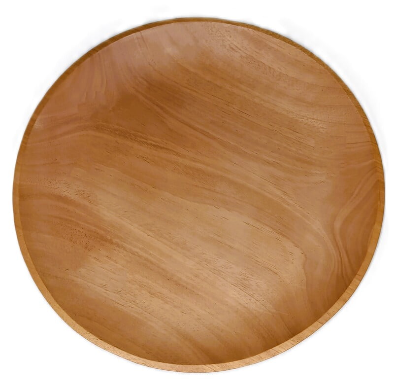 Wooden plate 10 inches round || food serving || Dinner plate for food || kitchen