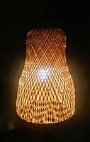 Handmade hanging light weight lampshade made of bamboo || home decor || beautiful design