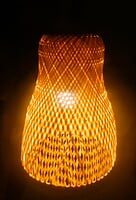 Handmade hanging light weight lampshade made of bamboo || home decor || beautiful design