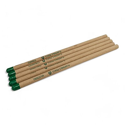 Brown Paper Pencils Black