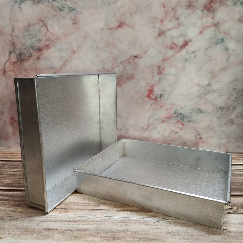 Rectangle Aluminium TIn | 7x5x2 inch
