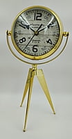 Stand Clock With Mirror
