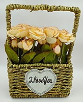 Verdant Blooms Hanging Pot (6.5" X 9.5")