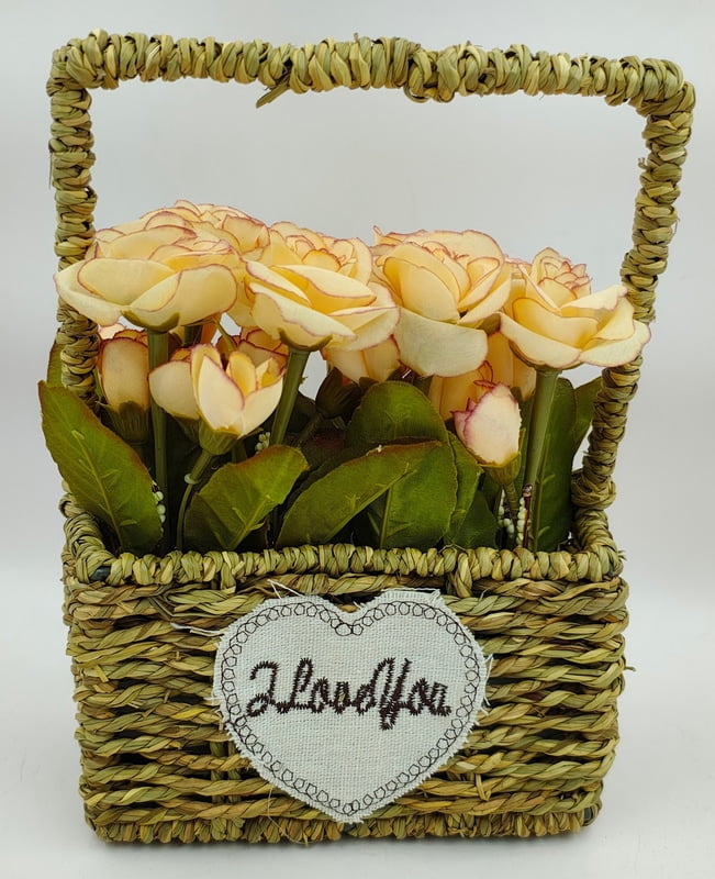 Verdant Blooms Hanging Pot (6.5" X 9.5")