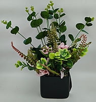 Floral Stick Pot (4" X 12")