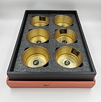 Turkis Bowl 6 Pcs Set Golden