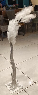 Feather LED Lamp Tree