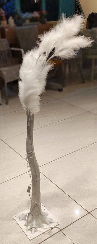 Feather LED Lamp Tree