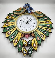 Peacock Clock
