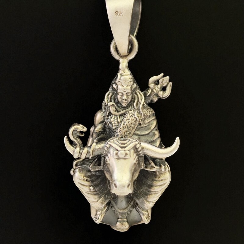 Siva Silver pendant Siva Silver pendant