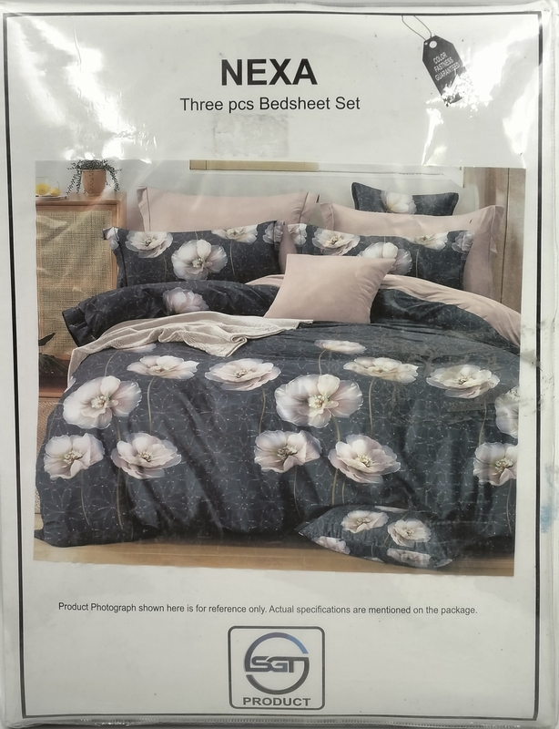 Nexa (3 Pcs Bedsheet Set)