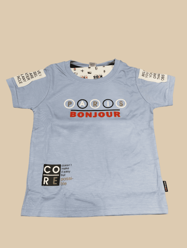 Paris Bonjour T-Shirt and Short pair D.2.5409 B.2748