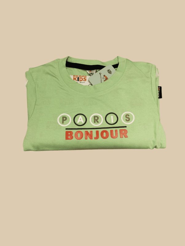 Paris Bonjour T-Shirt and Short pair D.2.5409 B.2748