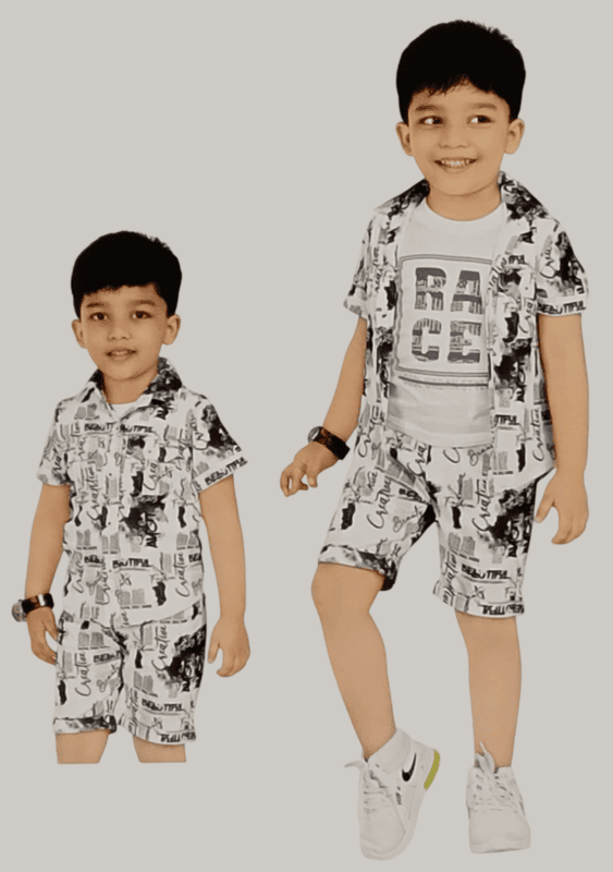 Boys' Casual Summer 3-Piece Set D.1.0666 B.1860