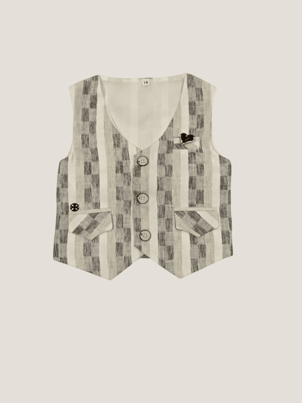 Boys' Elegant 3-Piece Formal Suit D.9.6163 B.1905