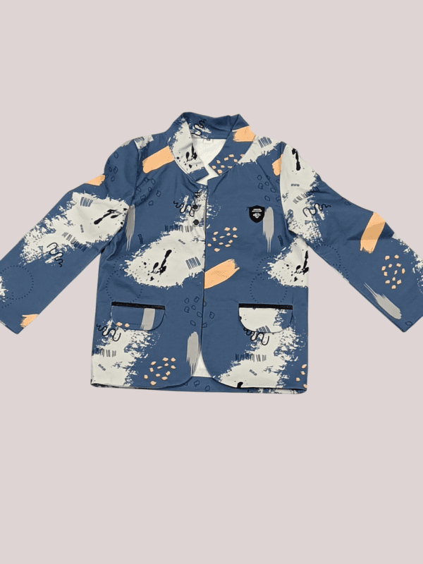 Boys' Printed Blazer Suit D.7.6144 B.1893