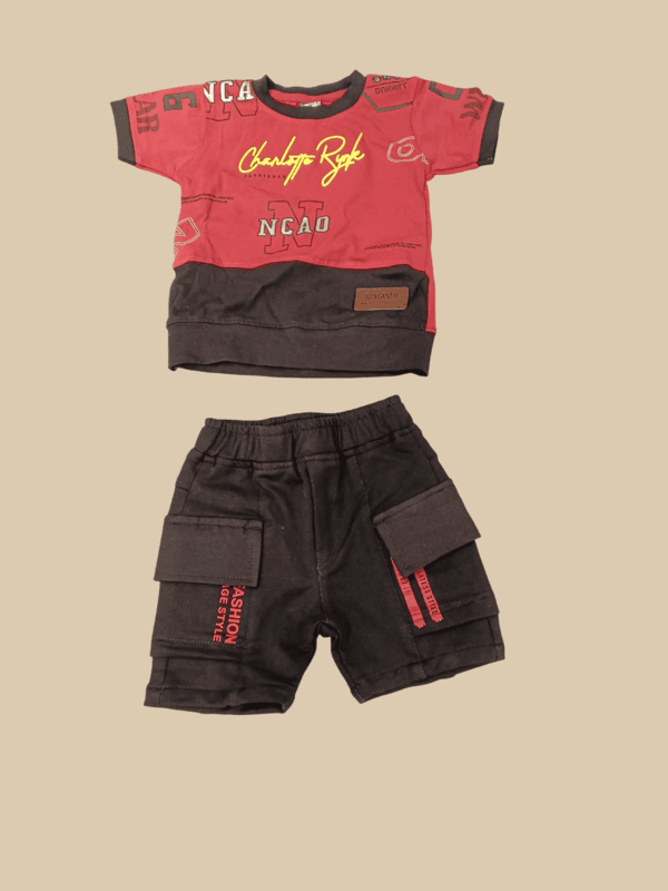 Kids 2-Piece Cargo Shorts Set