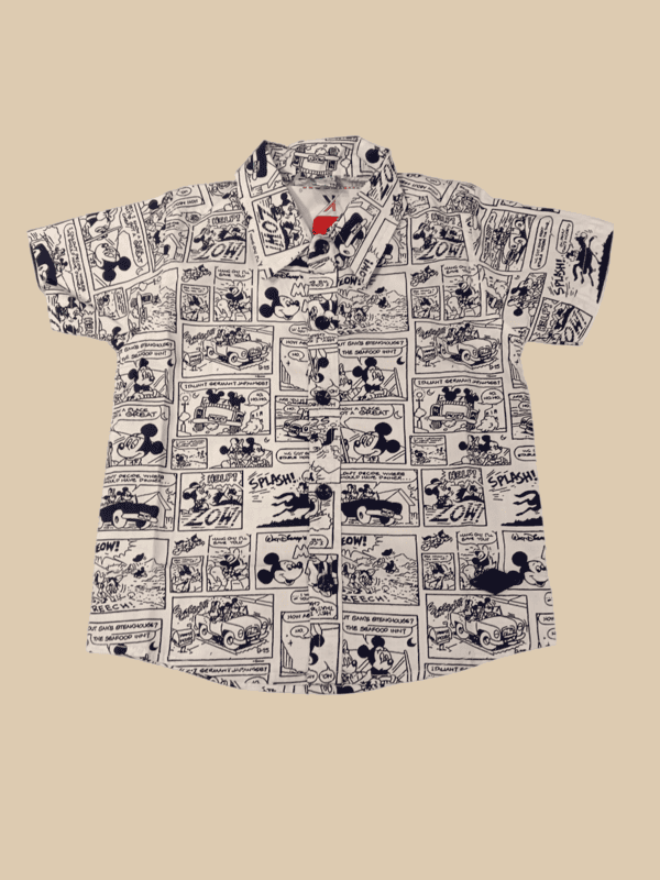 Mickey Mouse Printed Shirt & Shorts Set for Kids D.43.2117 B.1468