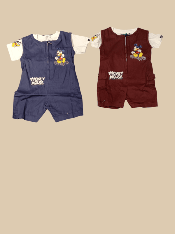Kids Dungaree Romper Set D36.1901