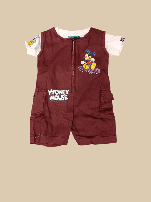 Kids Dungaree Romper Set D36.1901
