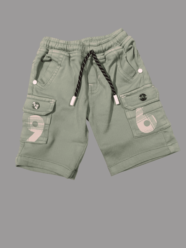 Boys' Tropical Plaid Shirt & Cargo Shorts Set D.15.10111 B.2927