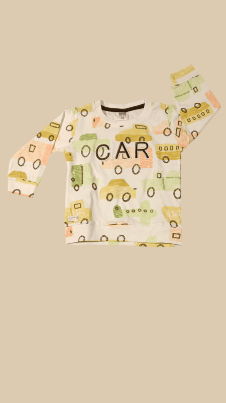Kids Car-Print Sweatshirt & Jogger Set D.14.60038 B.2921