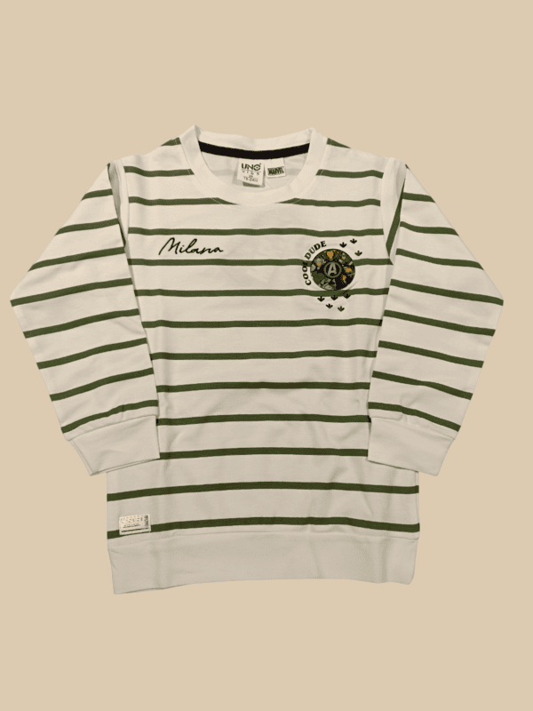 Milano Striped T-Shirt & Cargo Jogger Set D.11.4006 B.