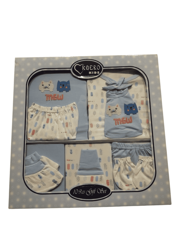Kaero Kids 10-Piece Baby Gift Set D.43/4 B.4041