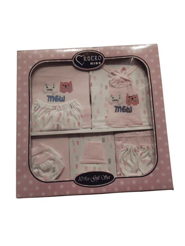 Kaero Kids 10-Piece Baby Gift Set D.43/4 B.4041