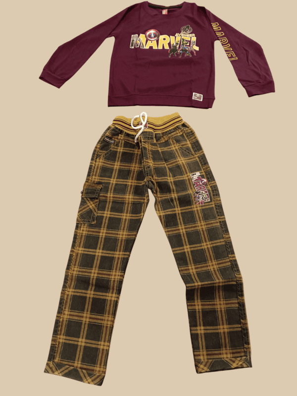 Marvel Superhero Kids Outfit (2-Piece Set) D.13/3 B.4346