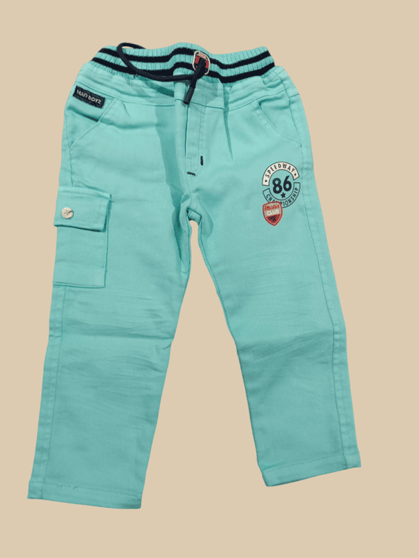 Denim Shirt + Mint Green Pant D.57/6 B.4104