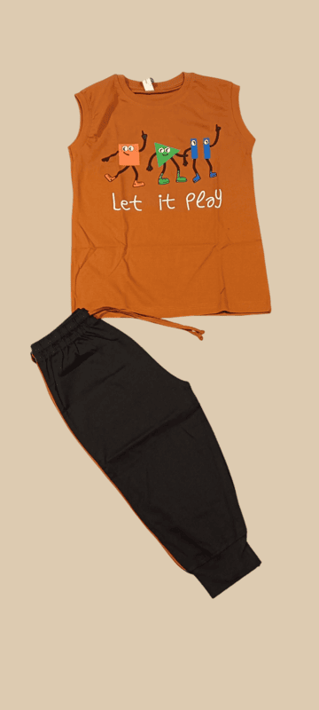 Kids 2-Piece Clothing Set – “Fresh Donuts” Design D.4/36 B.5415