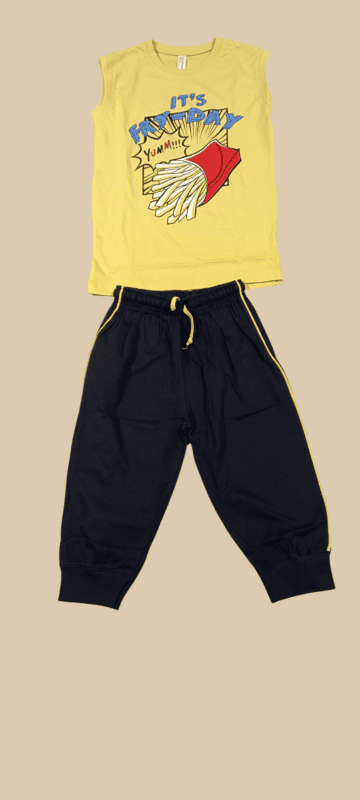 Kids 2-Piece Clothing Set – “Fresh Donuts” Design D.4/36 B.5415